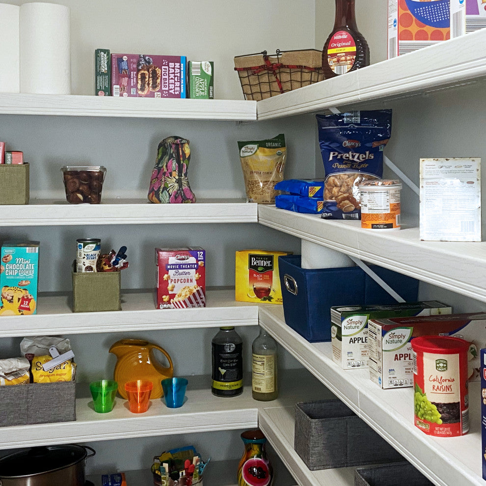 Renew 4ft Wire Shelf Cover Kit - White