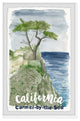 "Discover Carmel by the Sea" Framed Painting Print, 30x45