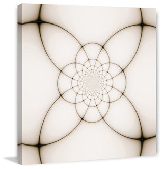 "Petal View" Painting Print on Wrapped Canvas