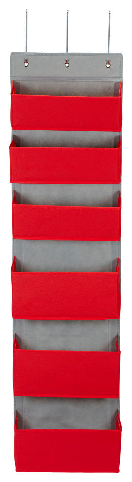 6 Pocket Over the Door Pocket Organizer