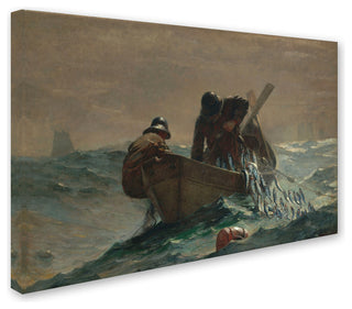 Homer 'The Herring Net' Canvas Art, 32 x 22