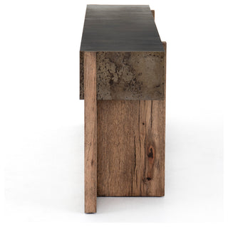 Bingham Console Table-Distressed Iron