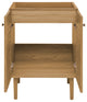 Bron 24" Bathroom Vanity, Oak- Cabinet Only