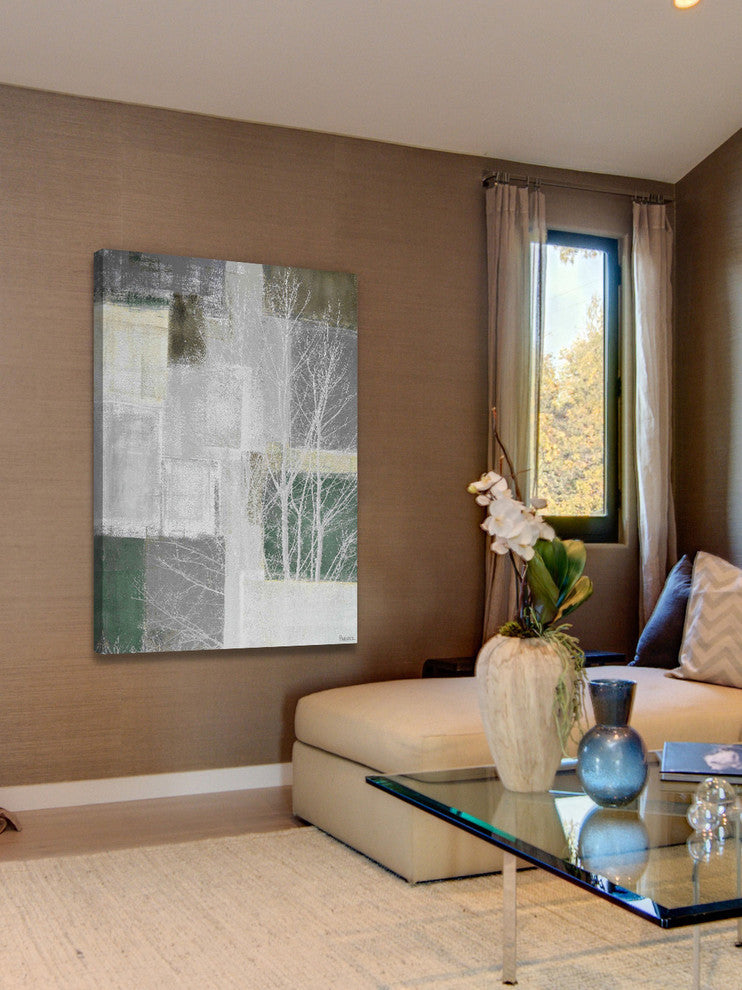 "Sudden Glimpse" Painting Print on Wrapped Canvas, 30"x45"