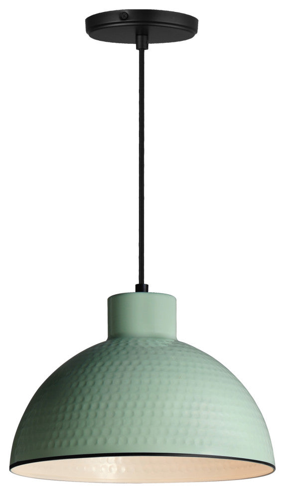 Maxim 35144 Rockport 12"W Pendant - Sage Green