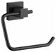 Cube Bathroom Toilet Paper Holder, Matte Black