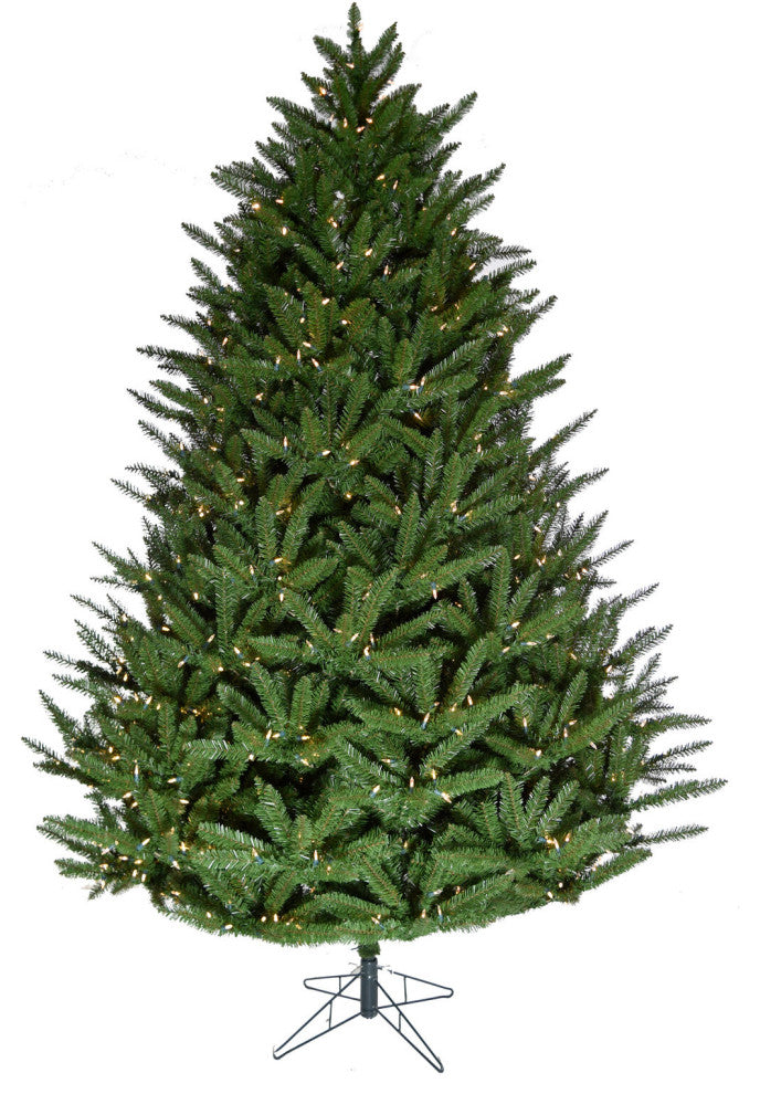 9' Centerville Pine Christmas Tree With Clear Smart String Lights and EZ Connect