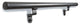 Aluminum 8' Exterior ADA Handrail Kit Includes 3 Wall Brackets, Silver Vein