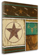 "Western Star" By Jennifer Pugh, Giclee Print on Gallery Wrap Canvas