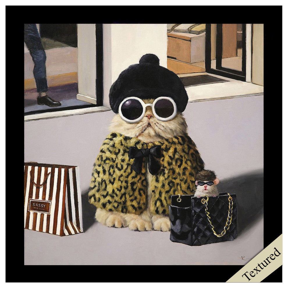 Retail Therapy Non-Glass Framed Art