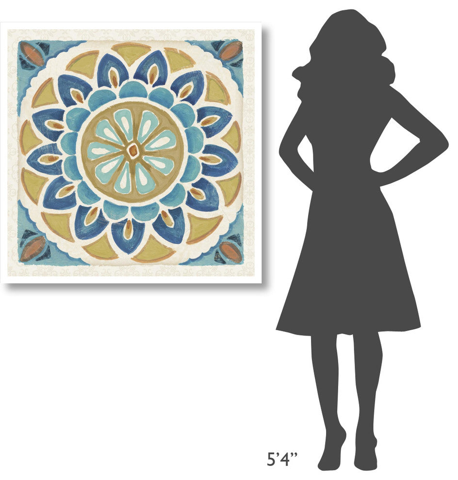 "Love Tales X" Digital Paper Print by Daphne Brissonnet, 38"x38"