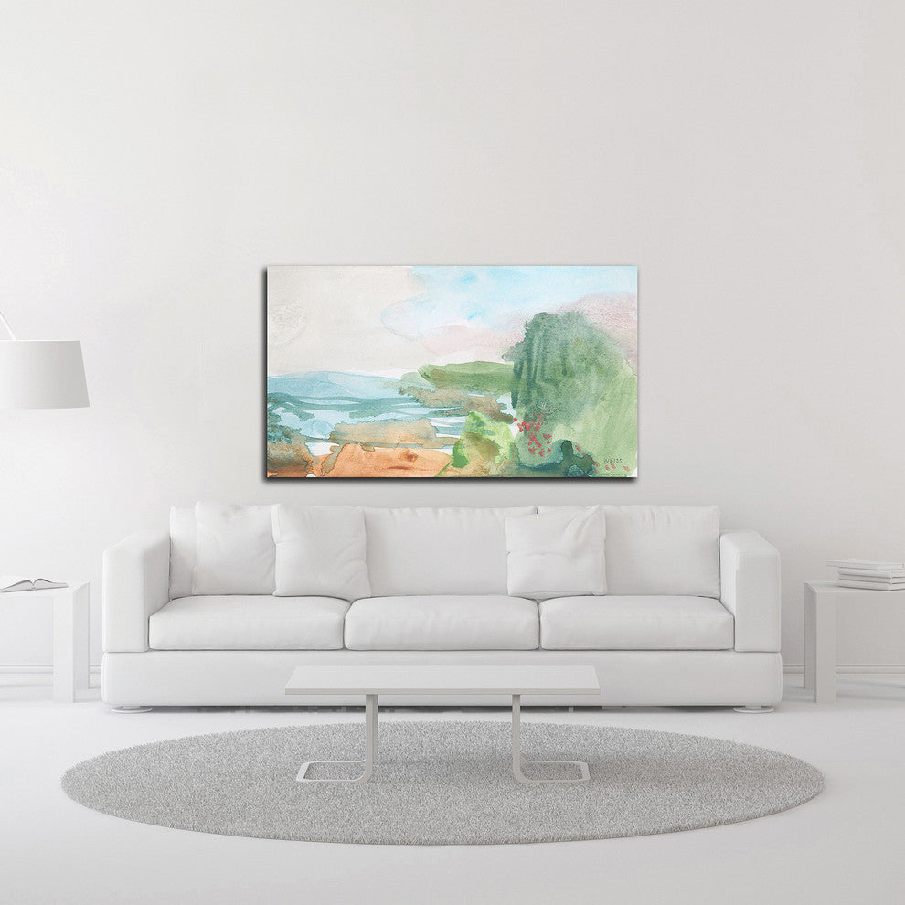 Dreamed of Joy Departed by Jan Weiss, Print on Canvas, 42"x24"