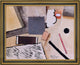 Roger De la Fresnaye The Penholder - 18" x 24" Framed Premium Canvas Print