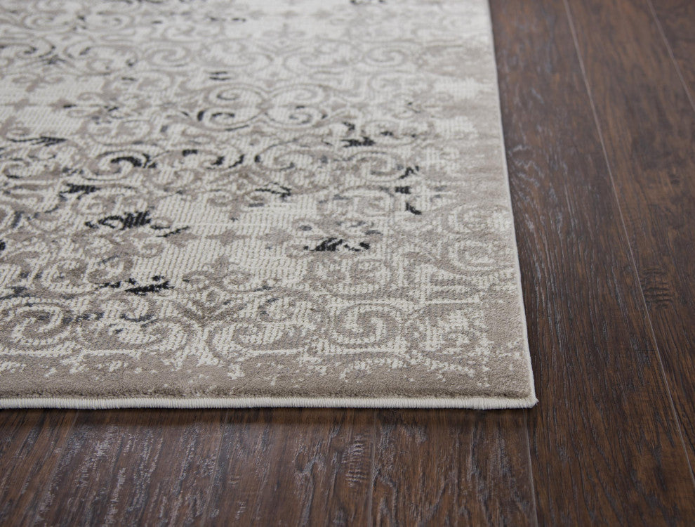 Rizzy Home PN6970 Panache Area Rug 5'3"x7'6" Beige