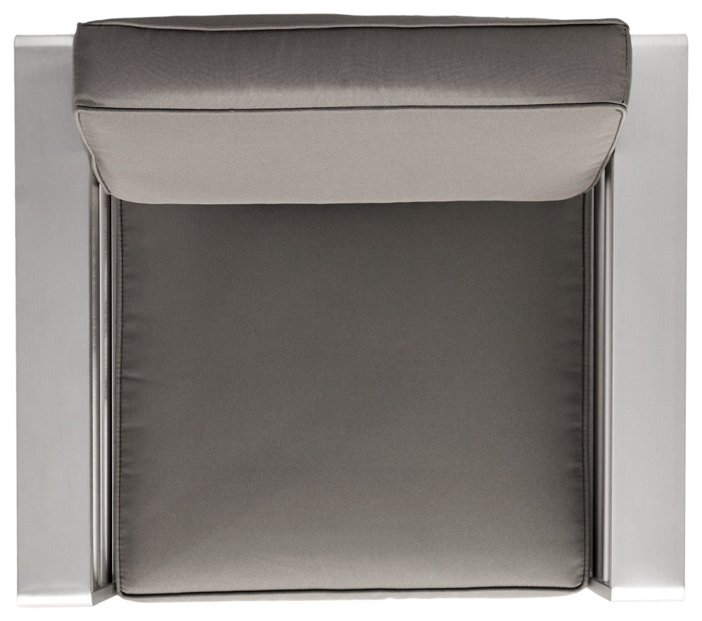 4-Piece Outdoor Aluminum Fire Table Sofa Set