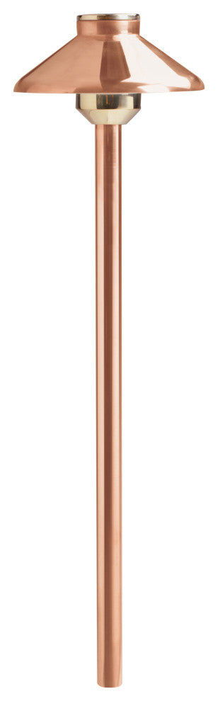 Copper Stepped Dome LED Path