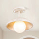 10.6 in 1-Light Modern Flush Mount Ceiling Lighting