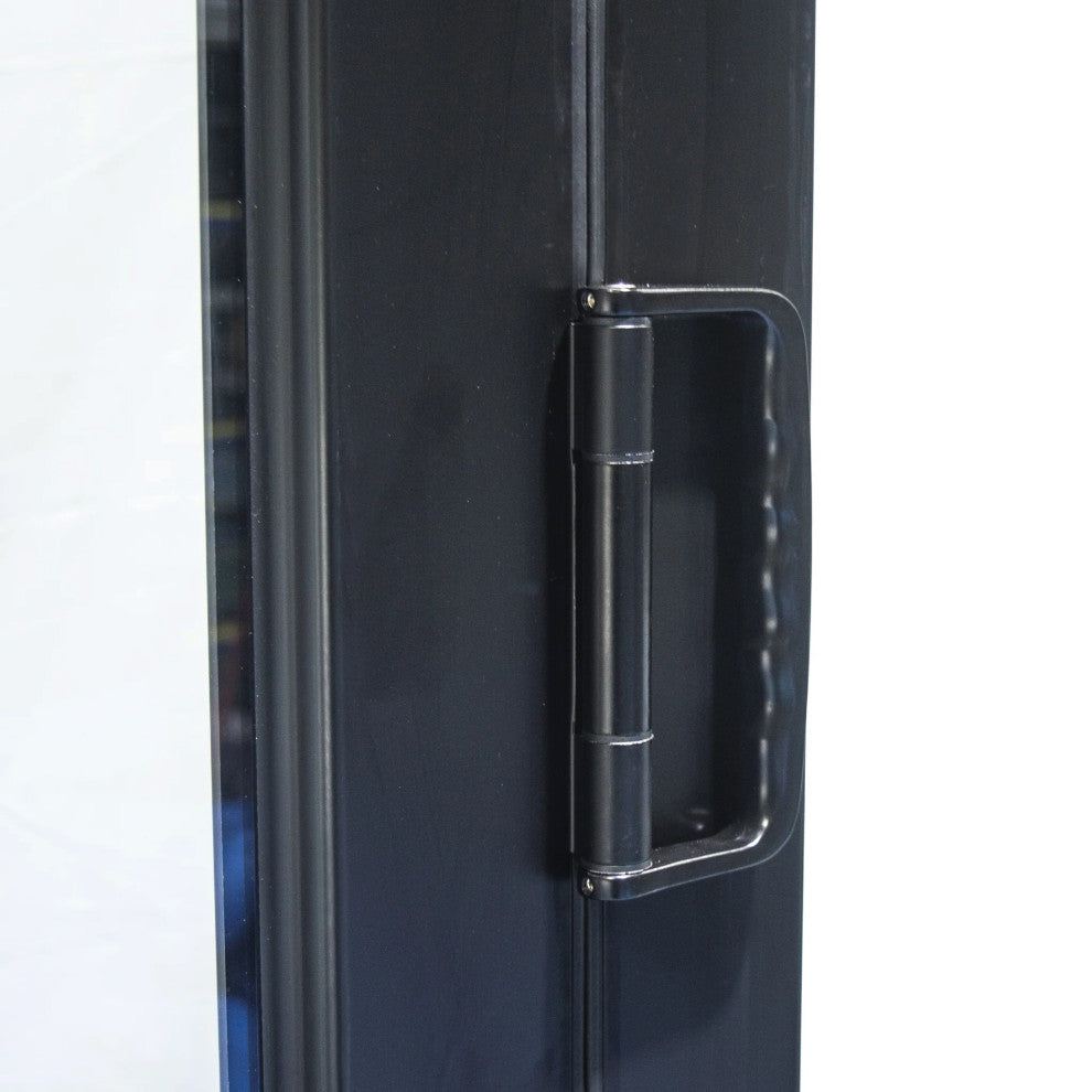 Patio Bi-Fold Door Open Left to Right 72"x96", 2-panel, Black Color, Low E Glass