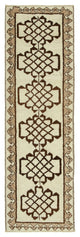 Rug N Carpet - Hand-knotted Anatolian 3' 3" x 10' 7" Rustic Runner Rug