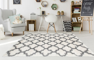 Noori Rug Shag Ava Ivory/Grey Rug