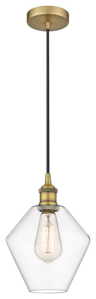 Innovations 616-1P-BB-G652-8-LED 1-Light Mini Pendant, Brushed Brass