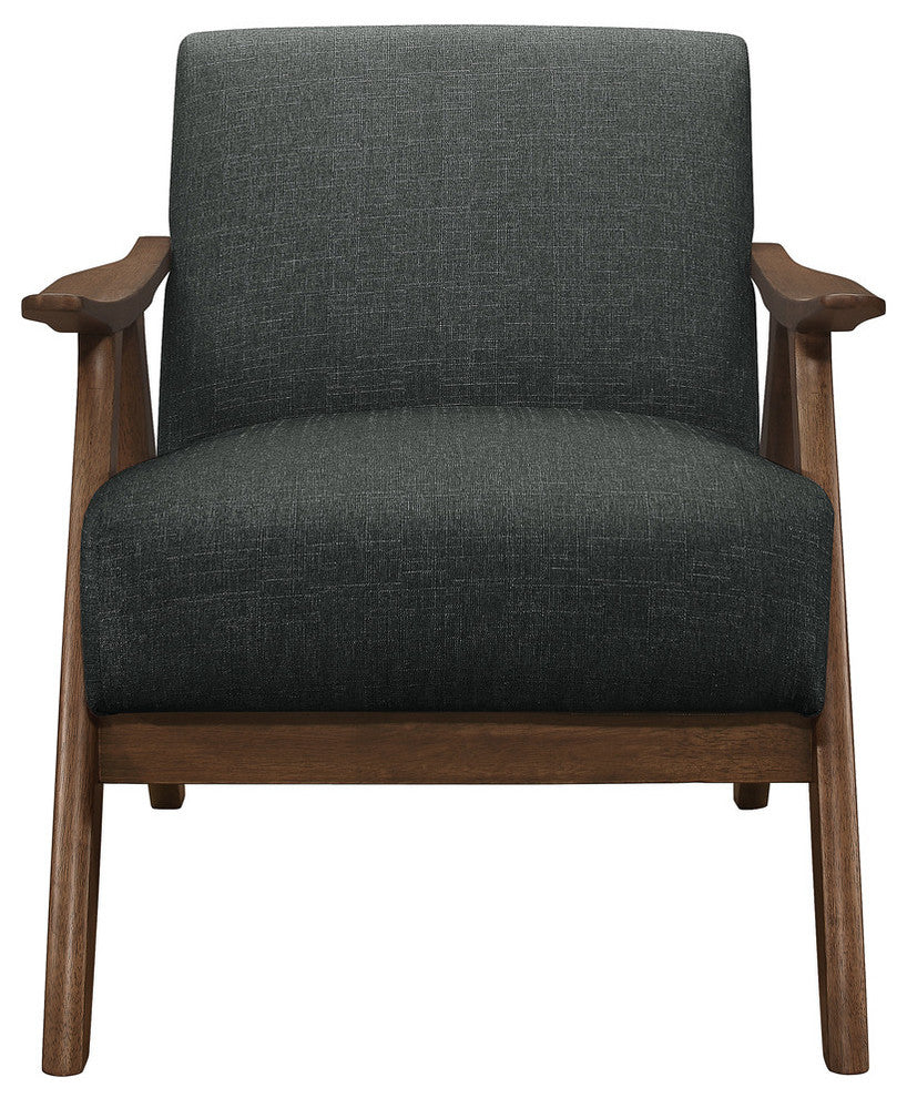 Verona Accent Chair, Dark Gray