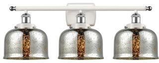 Innovations 916-3W-WPC-G78 3-Light Bath Vanity Light, White, Polished Chrome