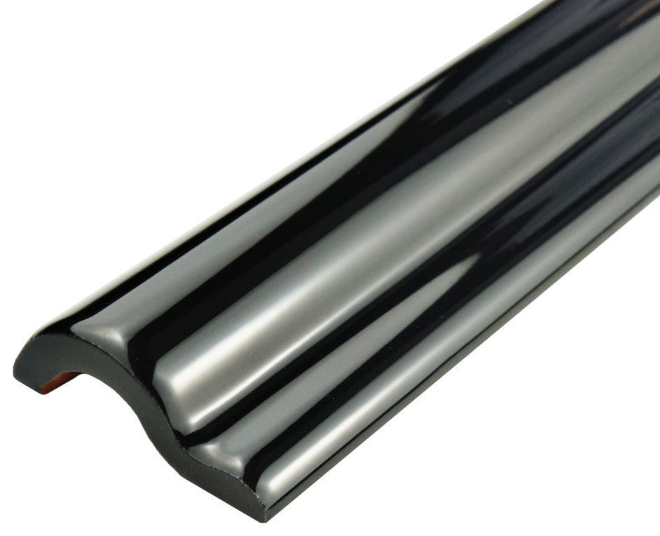 Santorini London Nero Ceramic Wall Trim