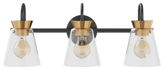 Vintage Over Mirror Bathroom Vanity Light With Dome Glass Shade