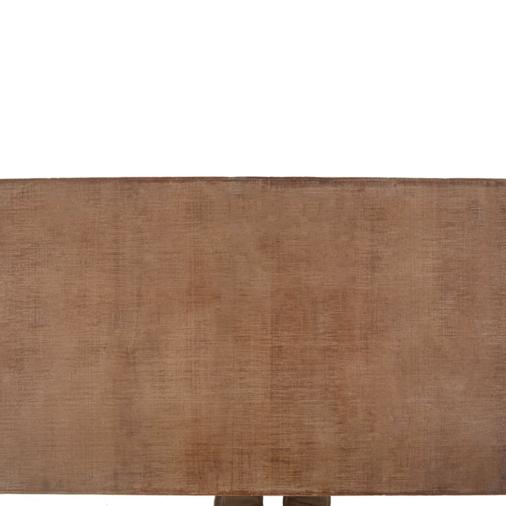 Vidaxl Coffee Table Solid Fir Wood 35.8"x20.1"x15" Brown