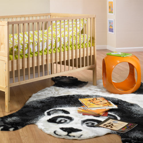 Panda Bear Playmat Rug, 28"x45"