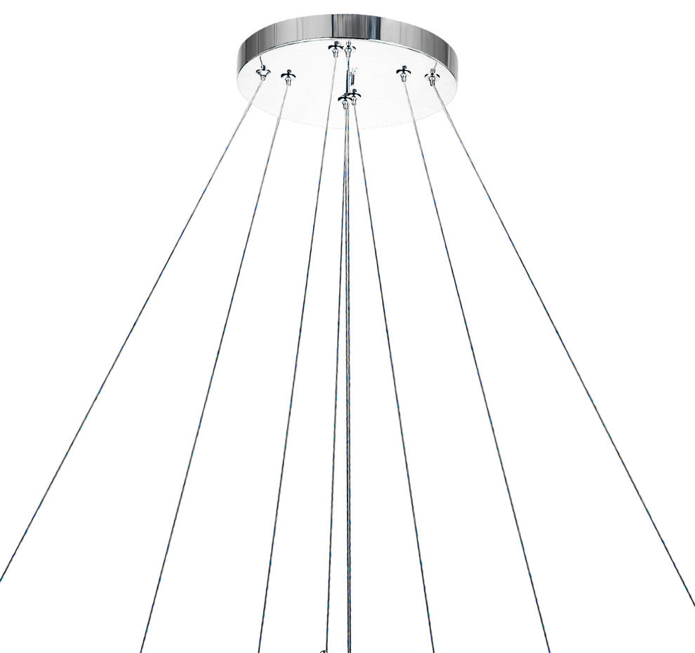 Madeline LED Chandelier With Chrome Finish