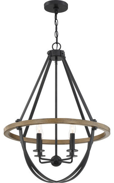 Quoizel Bartlett Four Light Pendant BRL2823EK