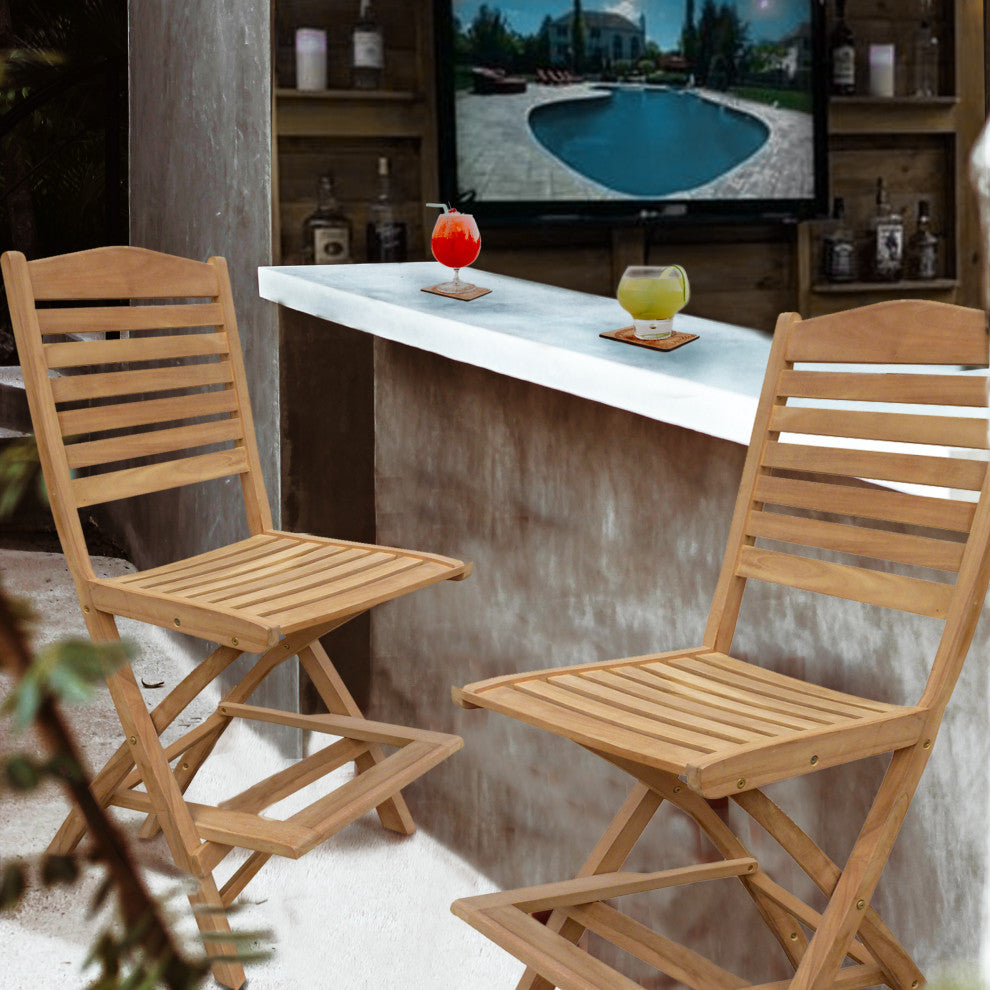 Seven Seas Folding Barstool