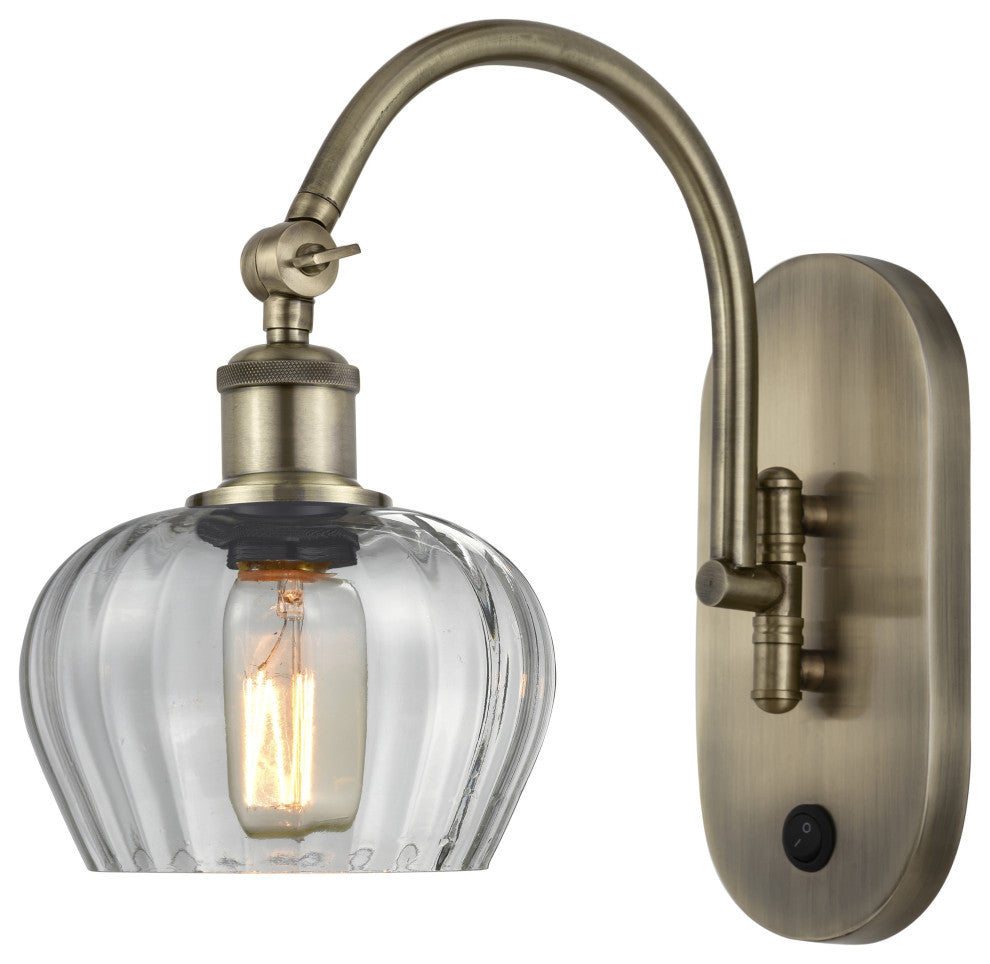 Innovations 518-1W-AB-G92-LED 1-Light Sconce, Antique Brass