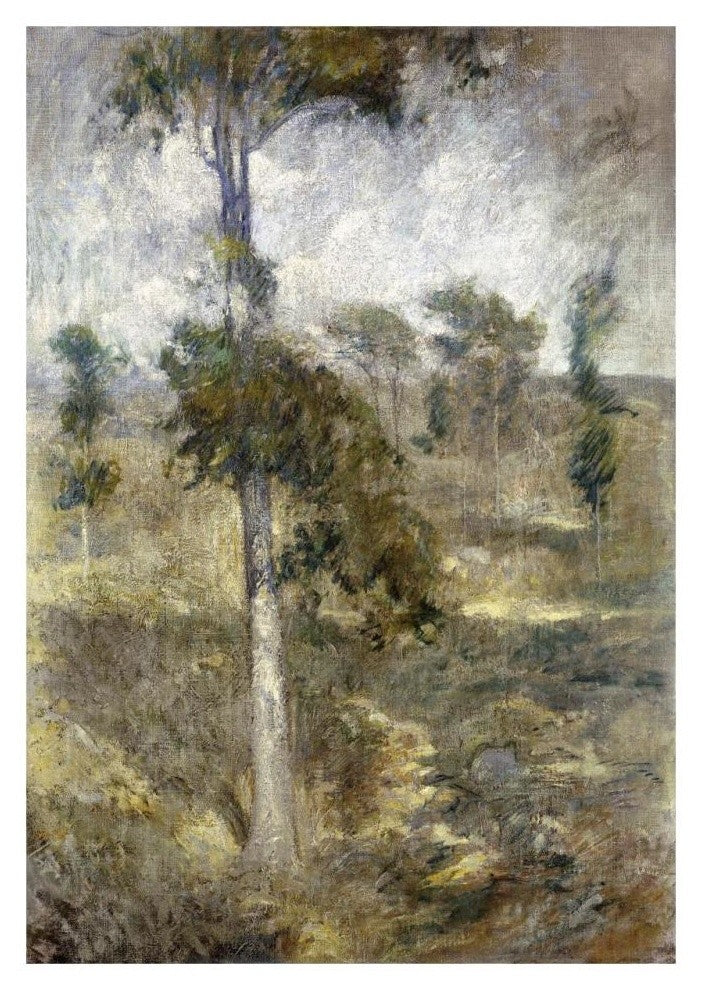 "Tulip Tree, Greenwich" Digital Paper Print by John Henry Twachtman, 23"x32"