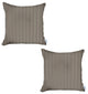 Set of 2 Tan Houndstooth Pillow Covers