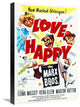 "Marx Brothers - Love Happy 03" Canvas by Hollywood Photo Archive, 15x22"