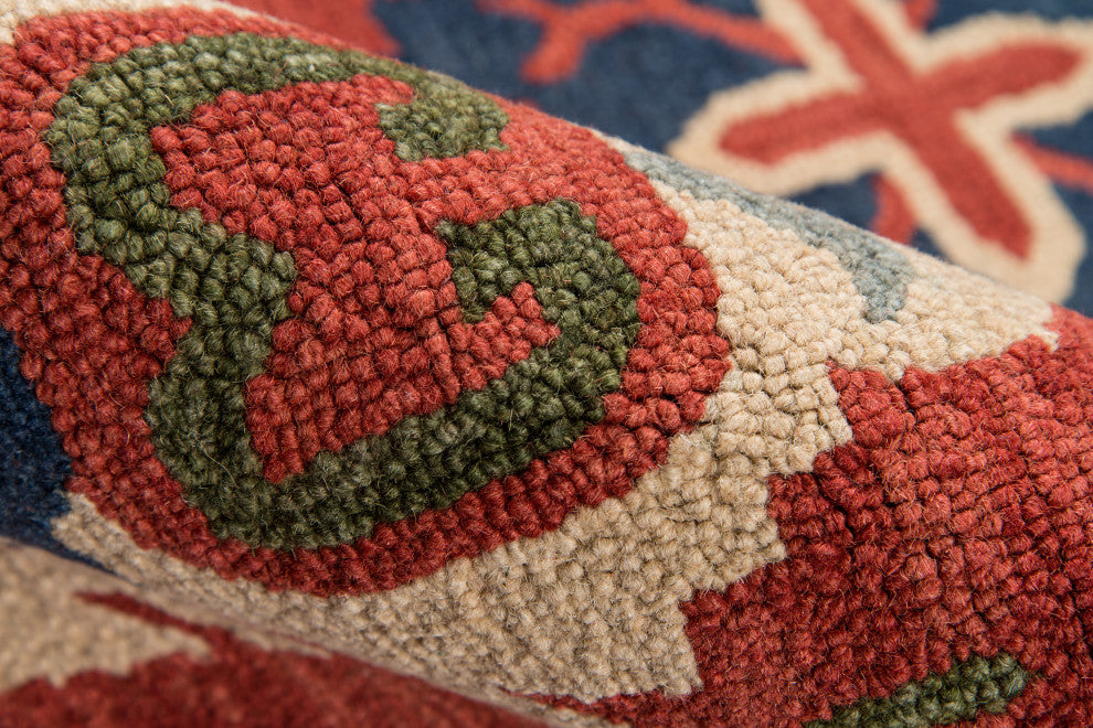 Tangier Hand-Hooked Rug, Red, 2'x3'