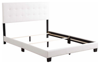 Caldwell Bed, White, Queen