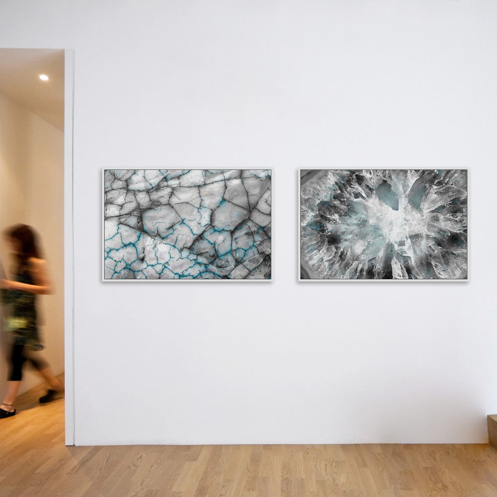 In Pieces Diptych, 48x16
