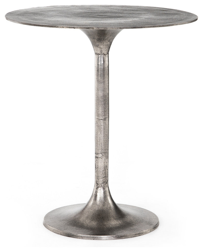 Simone Counter Table-Raw Antique Nickel