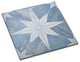 Cassis Stella Porcelain Floor and Wall Tile, Blue Day