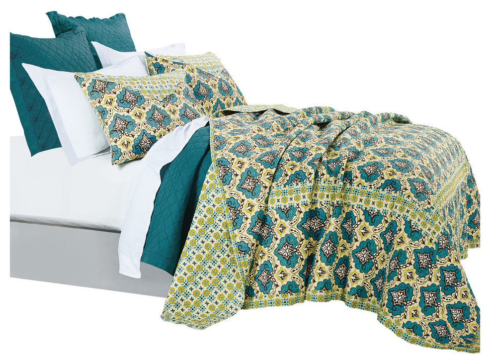 3-Piece Salado Quilt Set, King