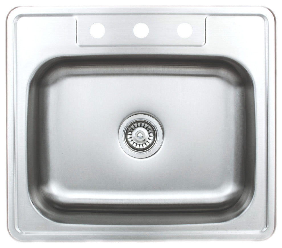 Wells Sinkware ADA Topmount Single Bowl Pack, Sink Package