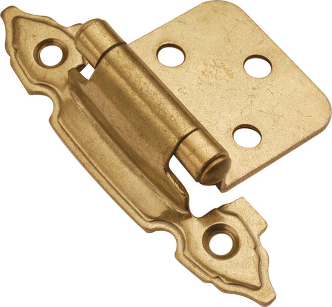 Lancaster Hand Polished Surface Self-Closing Hinge (2-Pack) P298-LP