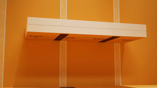 The Original™ Floating Shower Bench Kit with Orange Waterproof XPS Foam Board, 12x18