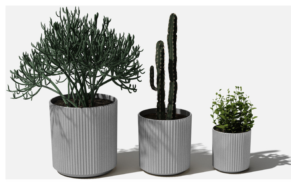 Veradek Demi Series Demi Trio (12in; 16in; 20in) Bundle, Gray
