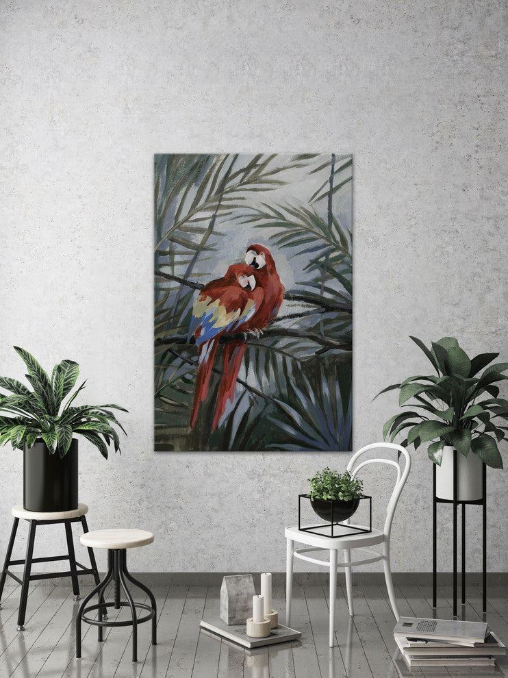 "Friends for Life" Painting Print on Wrapped Canvas, 16"x24"