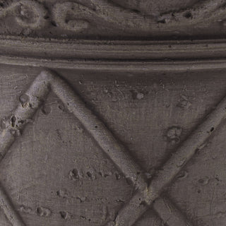 Scroll Grower Pot, Dark Charcoal